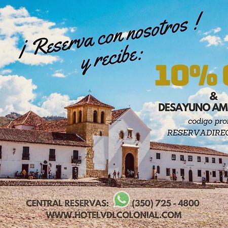 Hotel Vdl Colonial Villa de Leyva Luaran gambar
