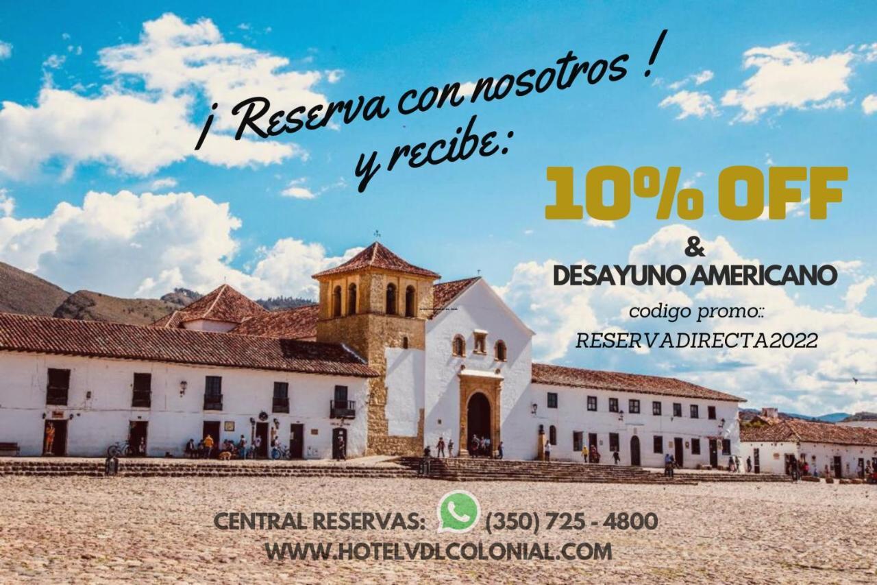 Hotel Vdl Colonial Villa de Leyva Luaran gambar
